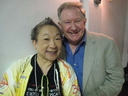 Lori Tan Chinn and Harvey Evans